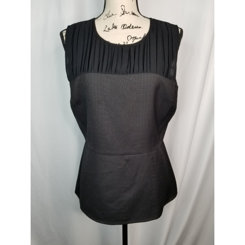 CAbi bustier peplum top #3080